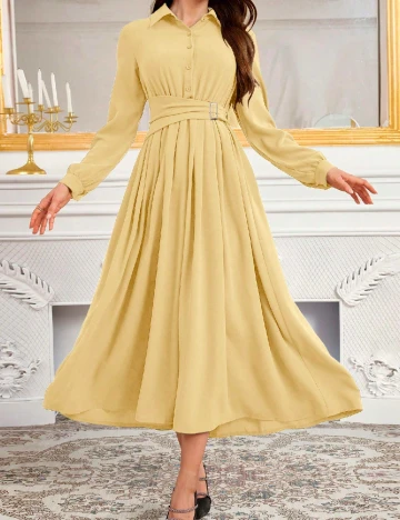 Rochie lunga SHEIN, galben