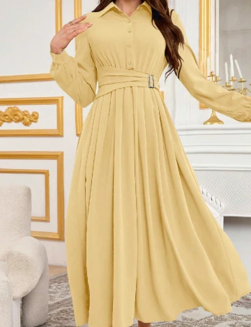 Rochie lunga SHEIN, galben