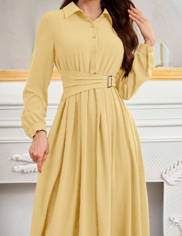 Rochie lunga SHEIN, galben