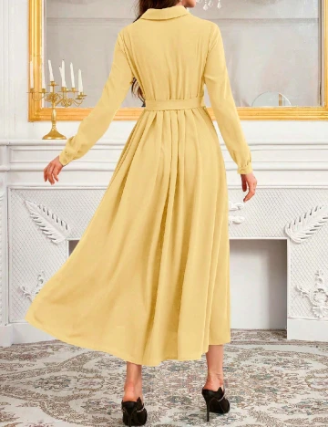 Rochie lunga SHEIN, galben