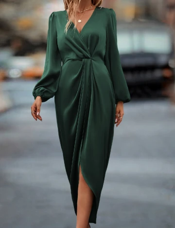 Rochie medie SHEIN, verde