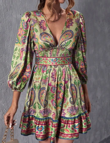 Rochie scurta SHEIN, mix culori