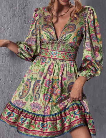 Rochie scurta SHEIN, mix culori