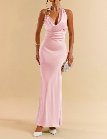 Rochie lunga SHEIN, roz