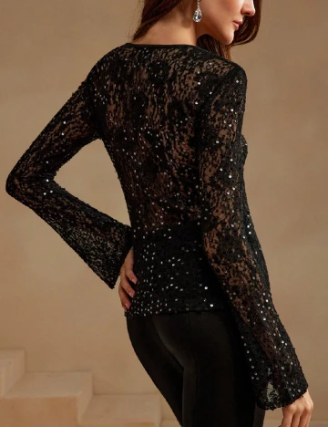 Bluza Anewsta, negru