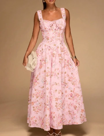 Rochie lunga SHEIN, roz