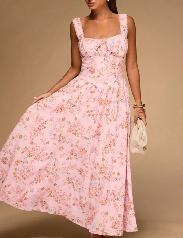 Rochie lunga SHEIN, roz