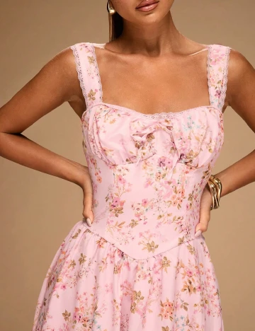 Rochie lunga SHEIN, roz