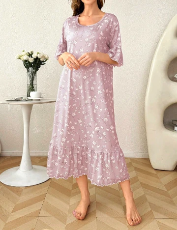 Rochie de noapte SHEIN, roz