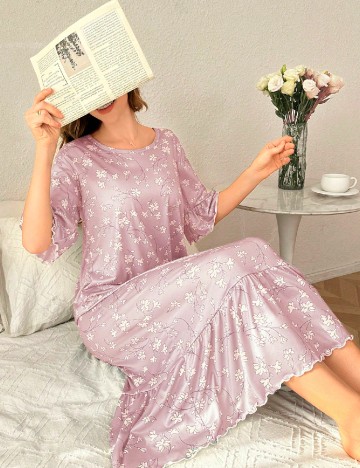 Rochie de noapte SHEIN, roz