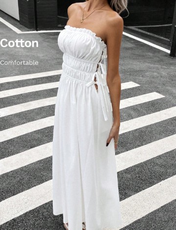 Rochie lunga SHEIN, alb