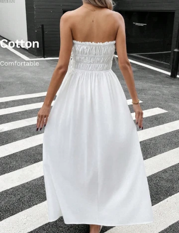 Rochie lunga SHEIN, alb