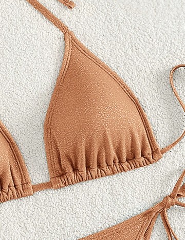 Costum de baie SHEIN, maro