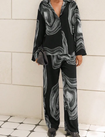 Compleu Aveloria, negru