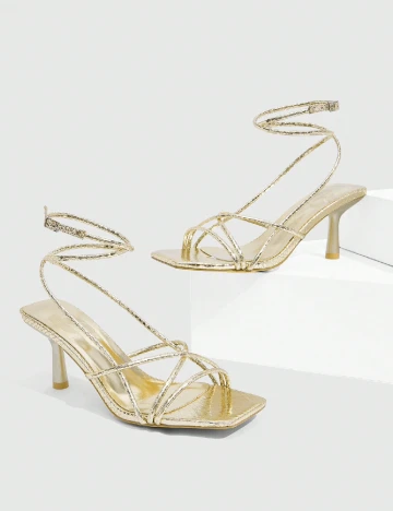 Sandale Cuccoo, auriu