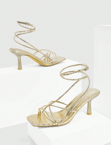 Sandale Cuccoo, auriu