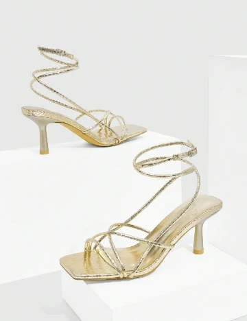 Sandale Cuccoo, auriu