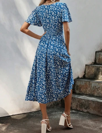 Rochie medie SHEIN, albastru