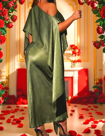 Rochie lunga SHEIN, verde