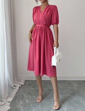 Rochie medie SHEIN, roz