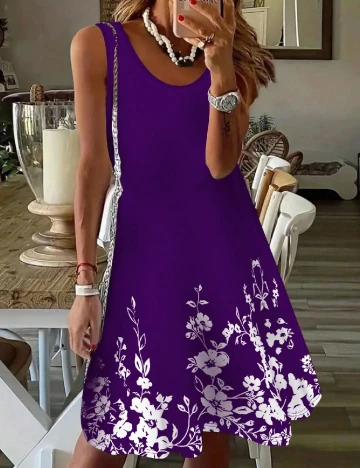 Rochie scurta SHEIN CURVE, mov