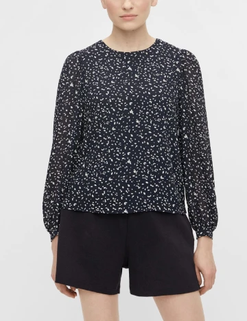 Bluza Object, bleumarin, 36