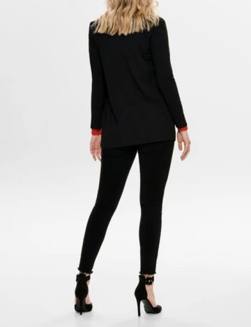 Blazer Jacqueline de Yong, negru, S Negru