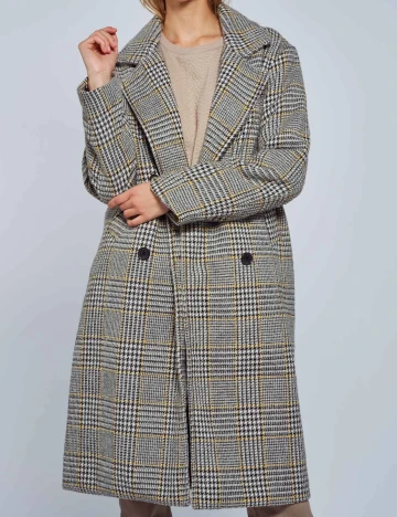 Palton Jacqueline de Yong, gri, XS Gri