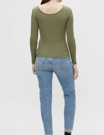 Bluza Pieces, verde, M