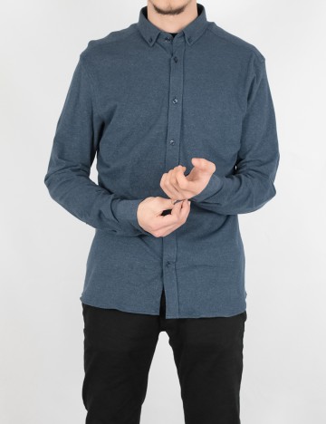 Camasa Selected, albastru, L