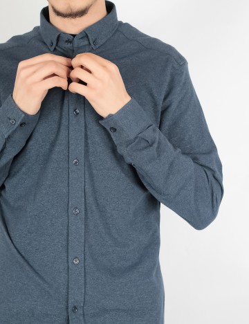 Camasa Selected, albastru, L