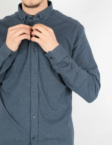 Camasa Selected, albastru, L Albastru