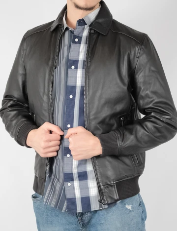 Geaca C&A, negru, M Negru