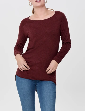 Bluza Only, grena, M