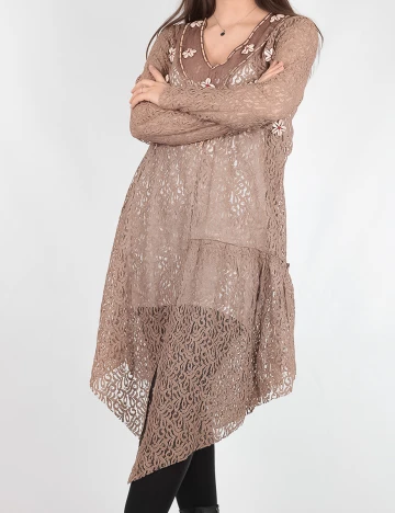 Rochie Savage Culture, maro, S