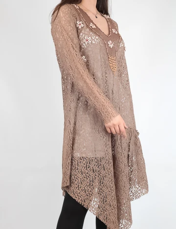 Rochie Savage Culture, maro, S