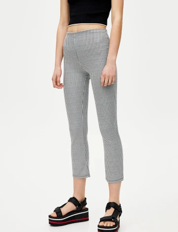 Colanti Pull&Bear, alb/negru, L Mix culori