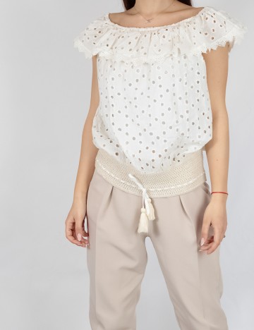 Tricou Harmony Culture, alb, M