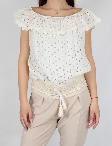 Tricou Harmony Culture, alb, M