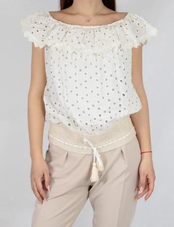 Tricou Harmony Culture, alb, M