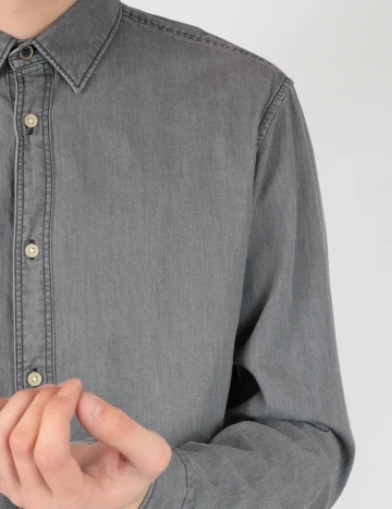 Camasa Jack&Jones, gri, L Gri