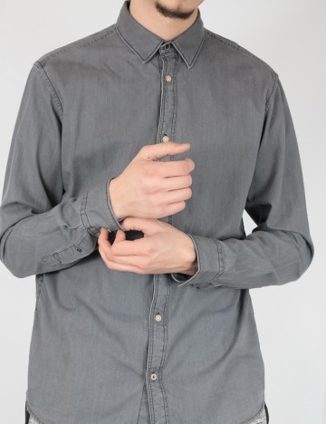 Camasa Jack&Jones, gri, L
