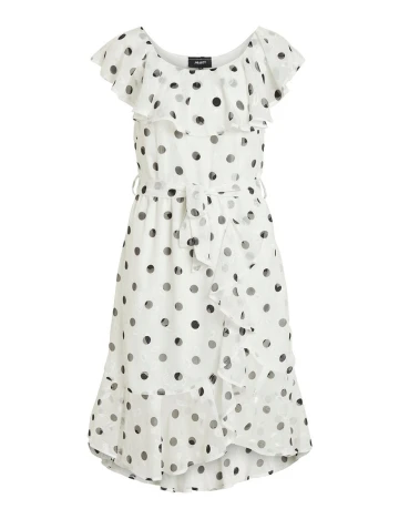 Rochie Object, alb/negru, 38
