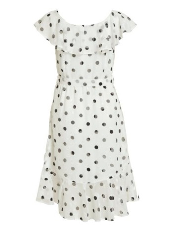 Rochie Object, alb/negru, 38