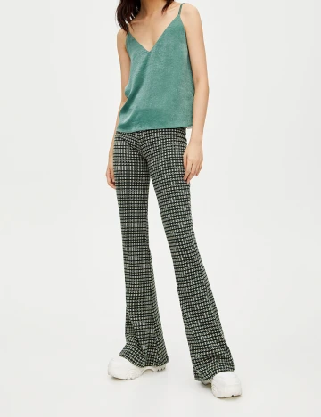 Pantaloni Pull&Bear, verde, L Verde
