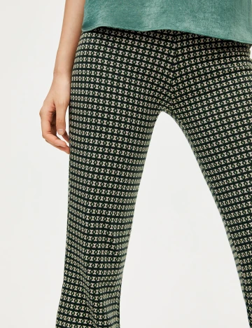 Pantaloni Pull&Bear, verde, L Verde