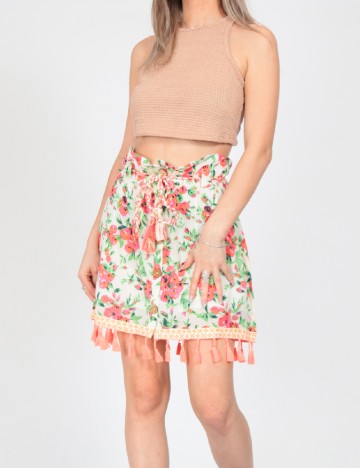 Fusta Savage Culture, floral, XL