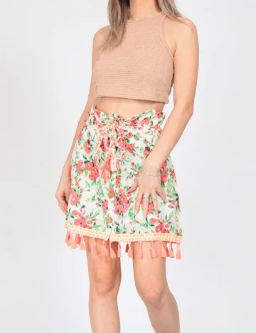 Fusta Savage Culture, floral, XL