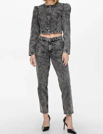 Blugi Jacqueline de Yong, gri, M