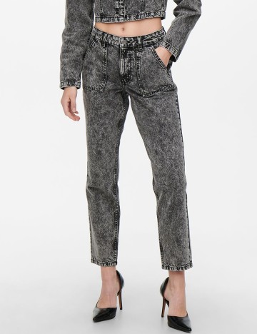 Blugi Jacqueline de Yong, gri, M